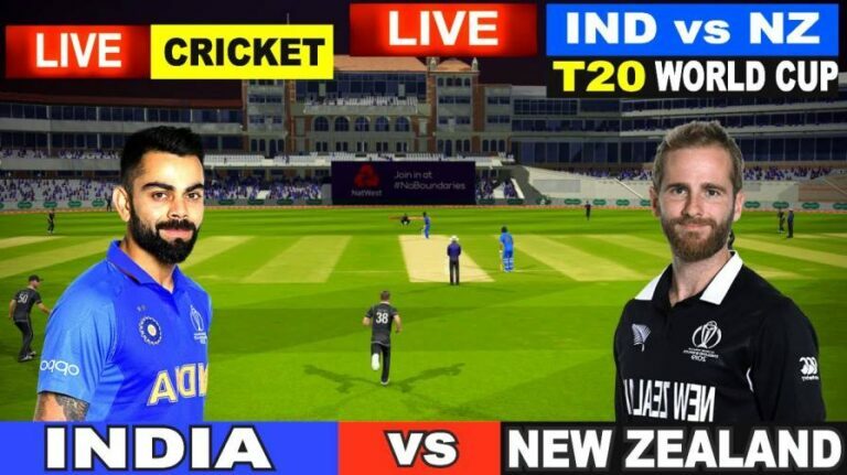 T20 World Cup on DD Sport Live Network Coverage on live tv India vs New Zealand
