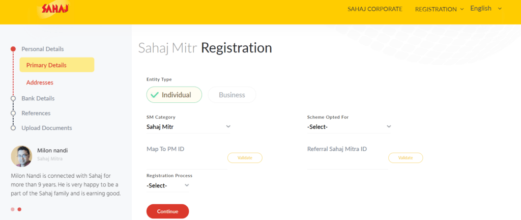 Sahaj Mitra Registration process 1024x432 1