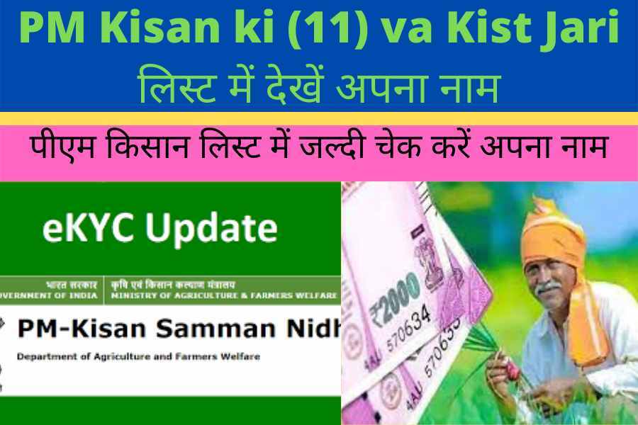 PM Kisan 11th Installment 2022: ₹2000 अग्रिम की DBT के माध्यम से किसानों को खाता में भेजा गया