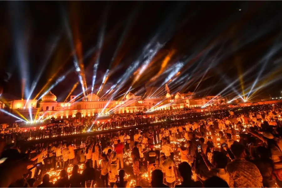 Ayodhya Diwali world record 2022