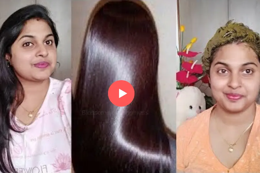 Make different hair colors with henna